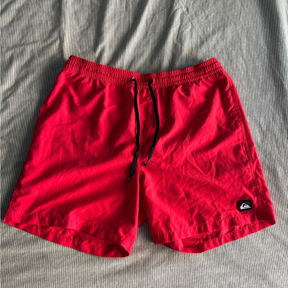 Men’s Quicksilver swim trunks. Size large.